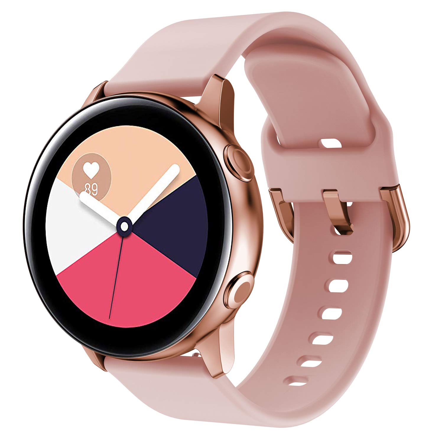 Shieranlee 20mm Watch Straps Quick Release Strap Compatible with Garmin Vivoactive 3 Music/Vivoactive 3/Venu/Vivomove HR/Luxe/Style/Forerunner 245/645 Music