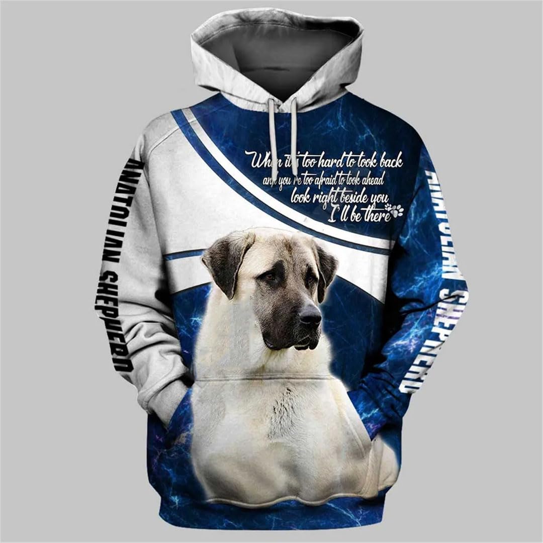 3D-gedruckter Kapuzenpullover, lustiger Pullover für Herren für Damen, lustige Sweatshirts, Tier-Pullover