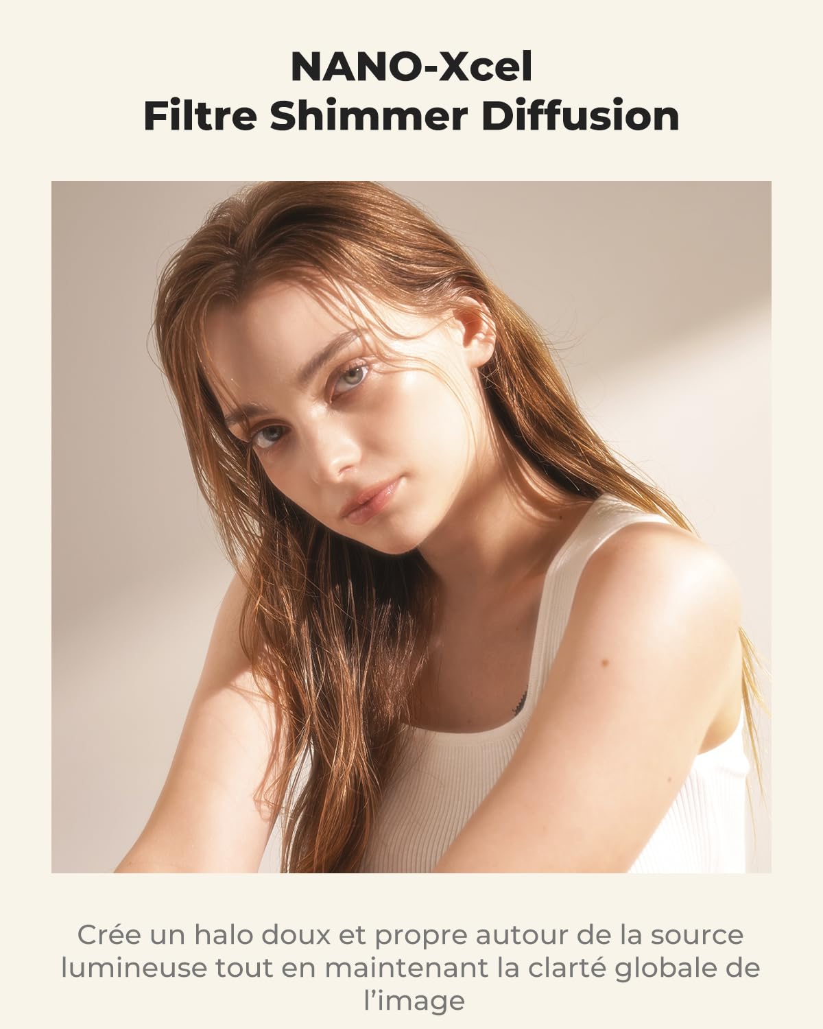 K&F CONCEPT Filtre Shimmer Diffusion 1 55mm Effet spécial Nano-X