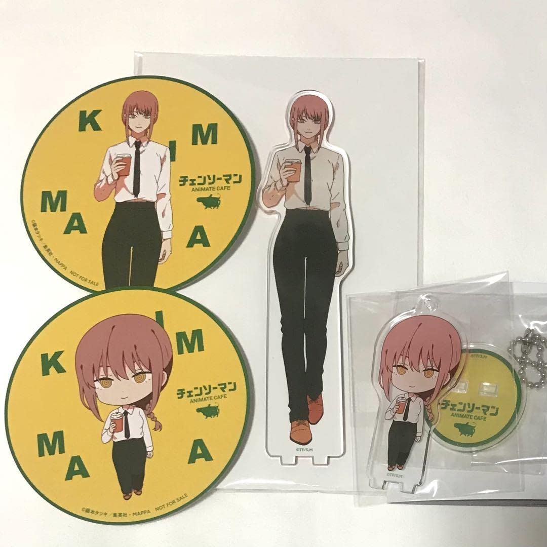 マキマ カフェ アクスタ コースター Amazon.co.jp: チェンソーマン マキマ アニメイトカフェ
