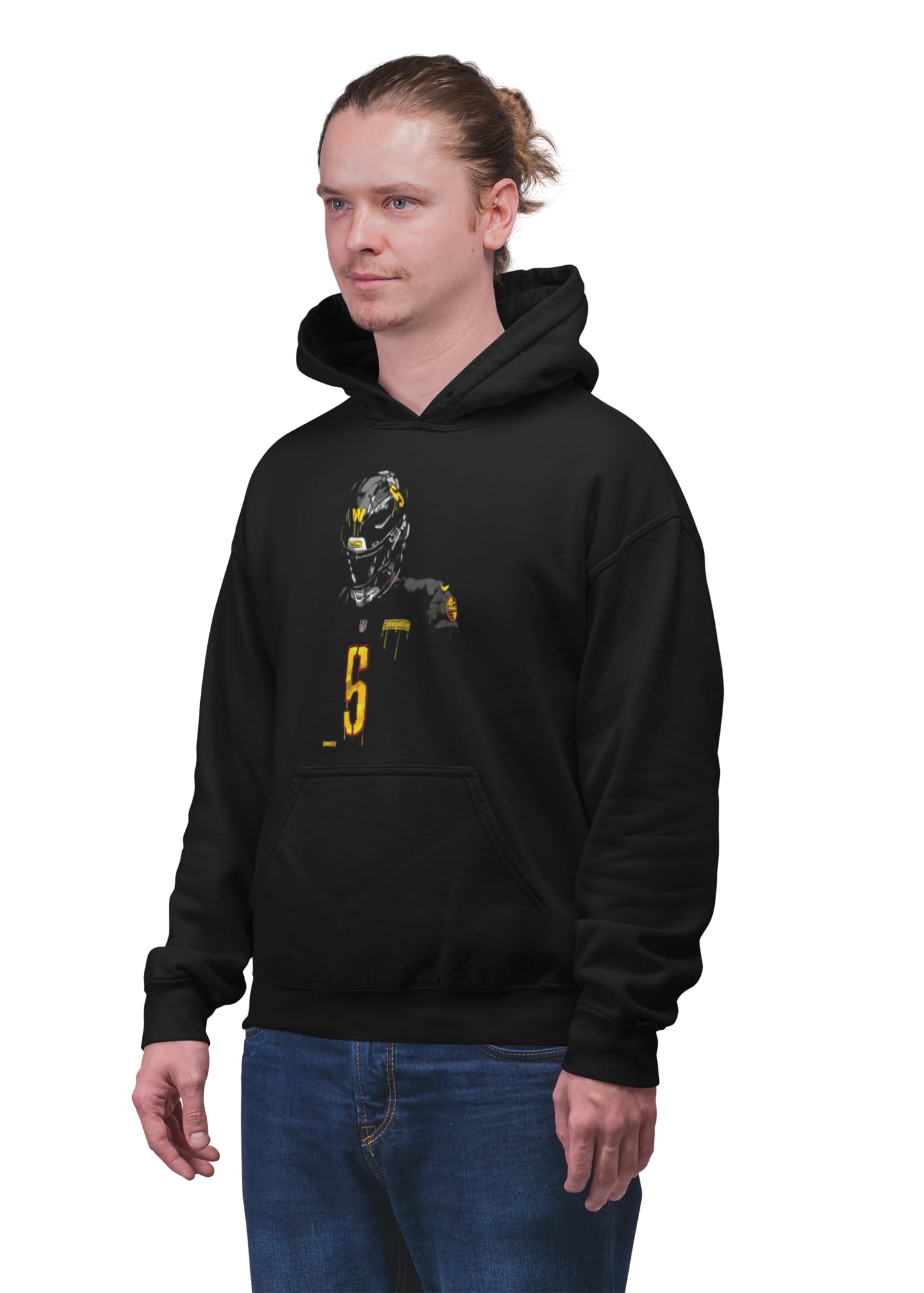 knut Fashion & Streetwear Męska bluza z kapturem American Football NFL męska bluza z kapturem strój Washington Commanders sweter Clothes rozmiary XS-5XL
