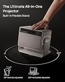 XGIMI Horizon S Max, vidéoprojecteur 4K, IMAX Enhanced, Dolby Vision, 3100 Lumens ISO, 110% BT.2020, Rotation à 135°, Adaptation Intelligente de l'écran, 2 x Haut-Parleur Harman Kardon 12W - 6