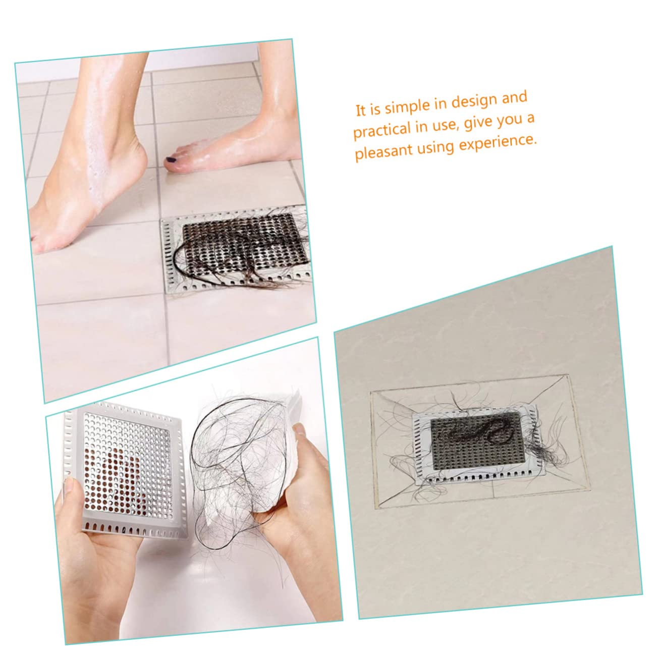 SHINEOFI 5 Stück Abflusssieb für Bad Haarfänger Stopper für Badezimmer und Waschküche Rostfrei und Leicht zu Reinigen Universeller Abflussfilter für Entwässerung