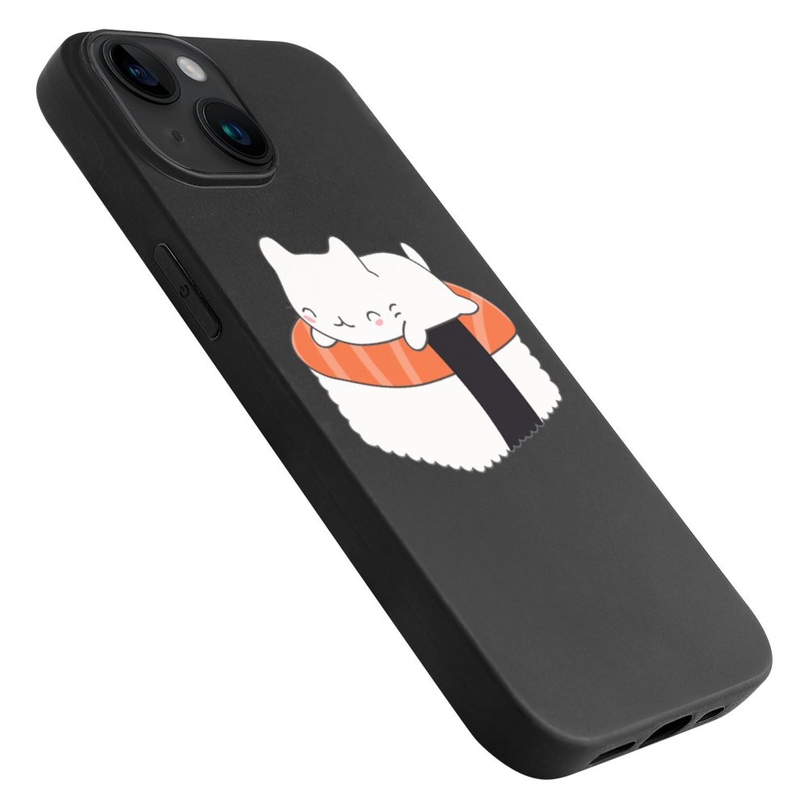 iPhone15ケース｜CASETiFY｜SUSHI PERSIAN CAT Creative Sushi Cat Phone Case For iPhone 15 14 13 12 11 Pro