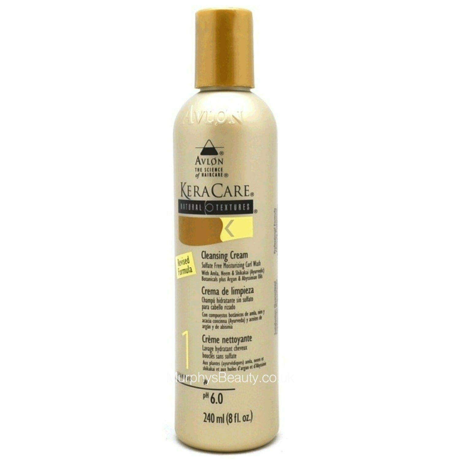KeraCareAvlon Natural Textures Cleansing Crème, Shampoo 1, 240ml/8 fl. oz.