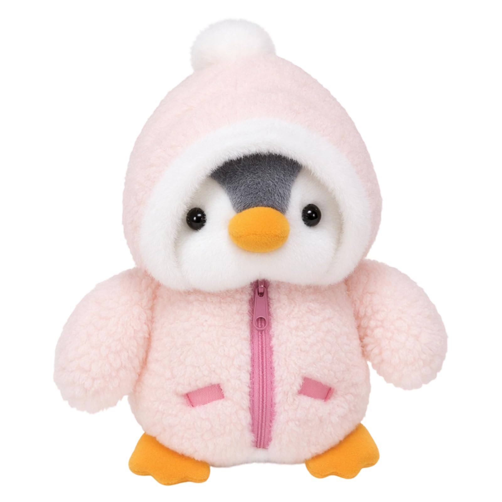1 Penguin Teddy, Pink Penguin Plush, 25cm Soft Stuffed Animal