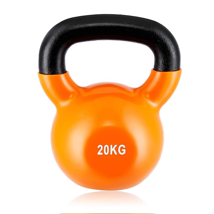 Buy Z ZELUS Kettlebell Free Weights for Strength Training Exercise, 4kg, 8kg, 12kg, 16kg, 20kg