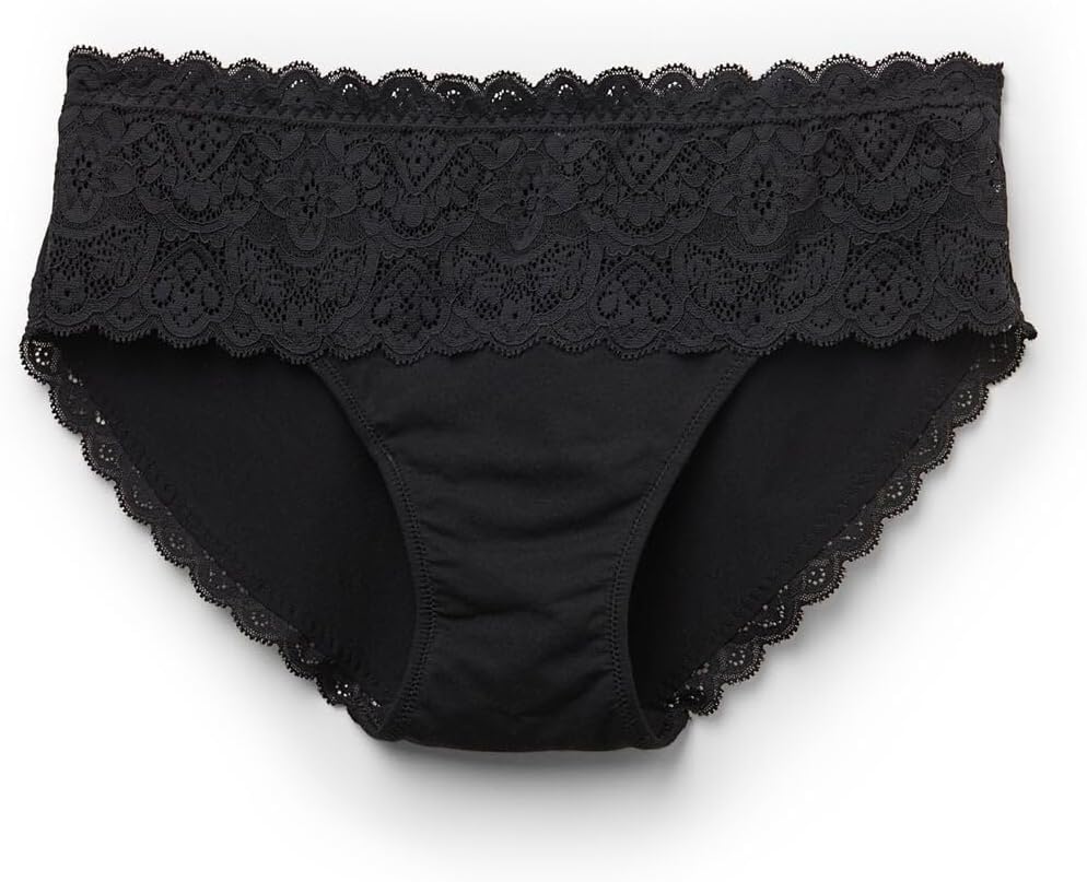 Woman's Cotton Lace Panties