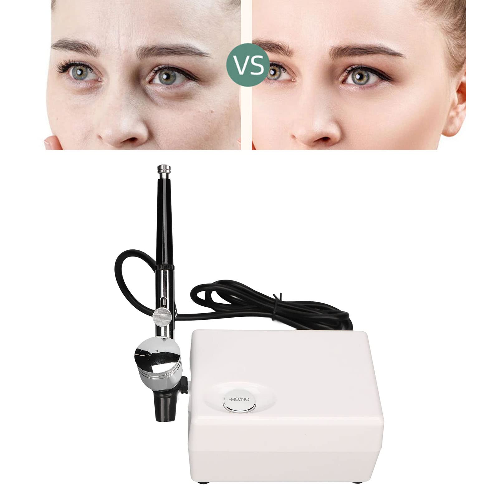 Nebulizzatore di Ossigeno Facciale, Spruzzatore di ossigeno per il viso Macchina per il viso di ossigeno portatile per il viso Spruzzatore di ossigeno per spa Spa Atomizzatore facciale 100‑240 V