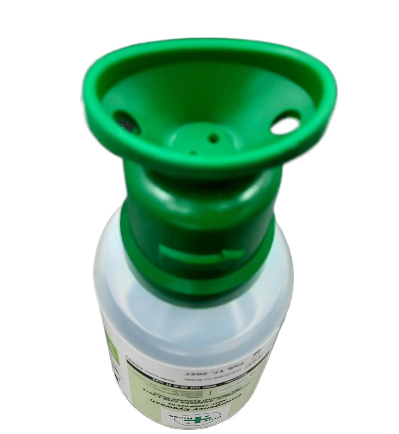Plum Plus Rinse 45991-2 Sterile Saline Eyewash Bottle, 200 mL, 6.5" Height, 2.25" Wide, 2.25" Length, 6.8 fl.oz. Volume (Pack of 2)