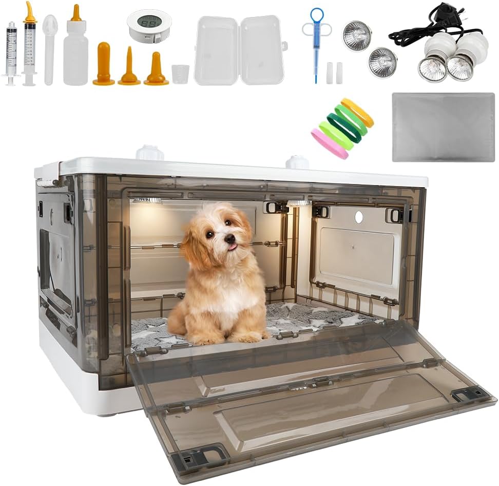 Large Dog Kitten Puppy Incubator with Heating Infant