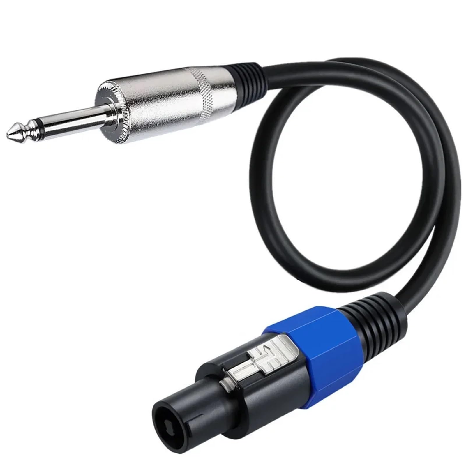 Kabel głośnikowy męski na męski wtyk głośnikowy TS 1/4", kabel jack Speak-on do wtyczki TS 1/4" 0,5 m 1,8 m 3 m 8 m (8 m)
