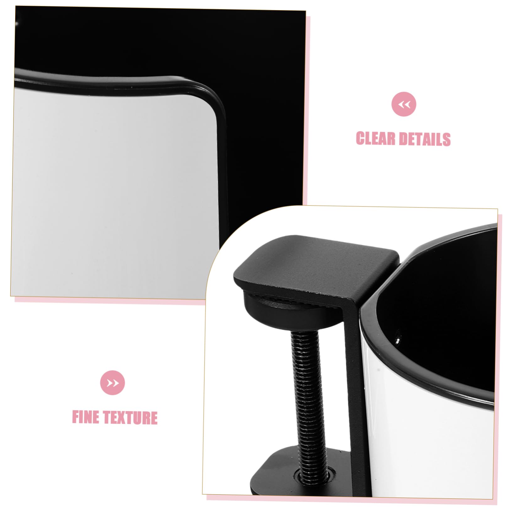Support Casque Audio et Porte-gobelet de Bureau en Alliage D'aluminium