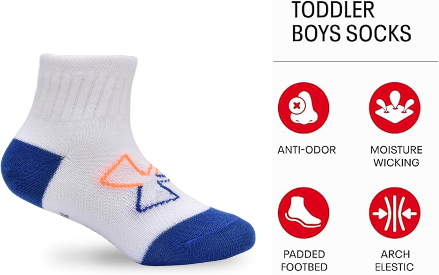 Under Armour 6PK UA THROW BACK ESSENTIAL QUARTER SOCKS - Image 4