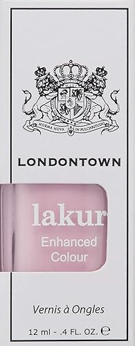 Miniatura 31 de LONDONTOWN Esmalte de uñas brillante rosa polvoriento, Bell Flower lakur, esmalte de uñas vegano resistente a las astillas, 0.40 onzas líquidas Té