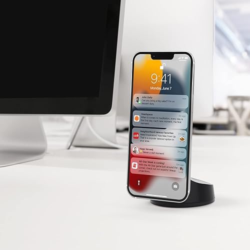 Miniatura 4 de Kenu Airbase - Soporte magnético para salpicadero y parabrisas de automóvil, soporte magnético para teléfono celular con pivote de 360 grados y