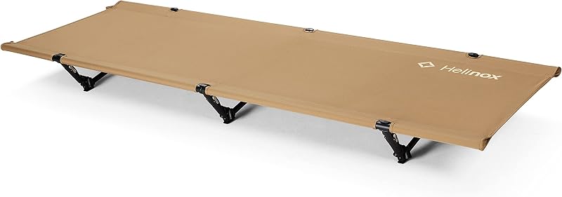 Cot One Cuna de camping portátil, ligera, compacta y plegable, normal, color tostado Coyote