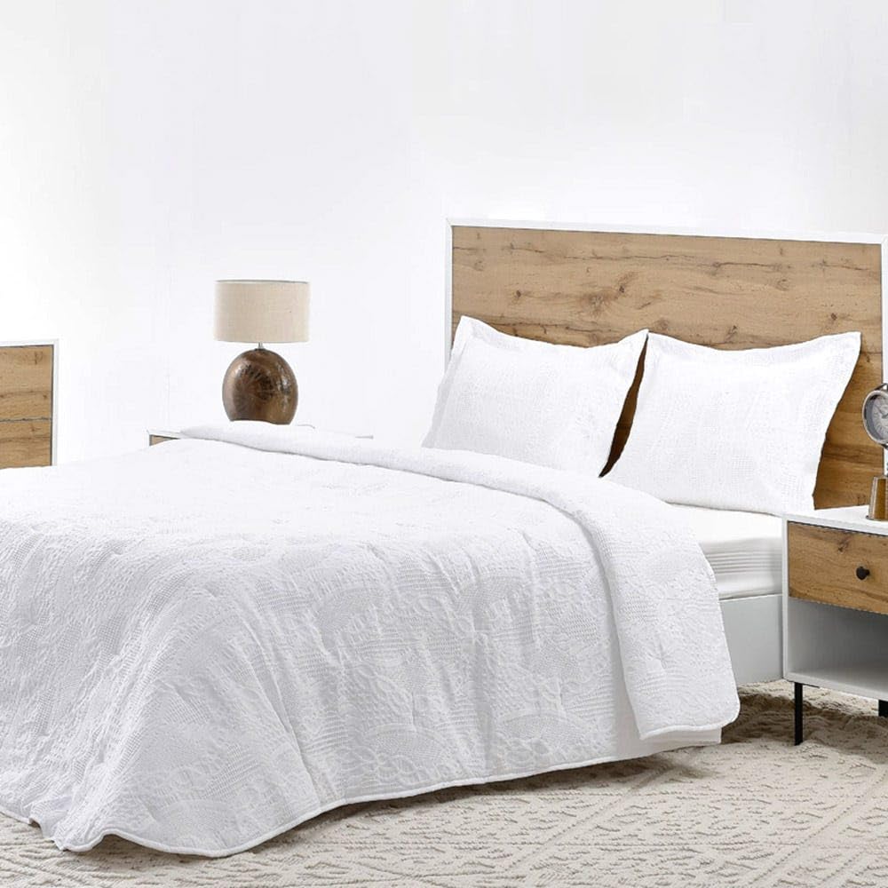 homes r us هومز أر أسF ida Queen-Sized Comfo te Set, Pu ple - 230x220 Cms