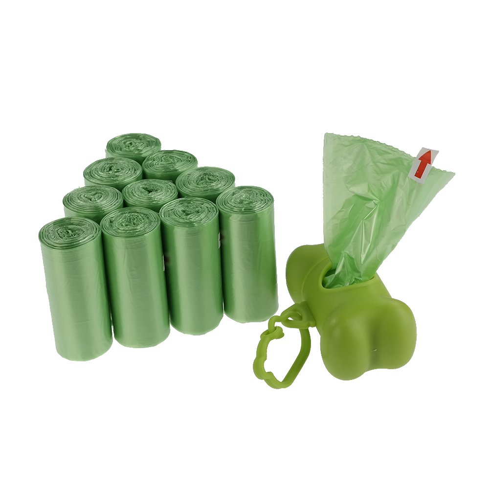 Kekow 1200 Sacchi per i rifiuti del Cane Verde con 2 Dispenser, inodore