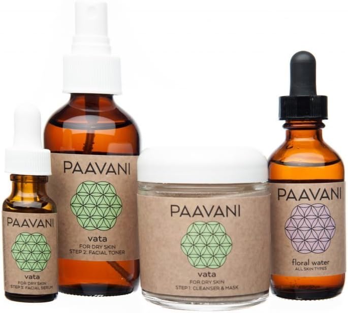 PAAVANI Ayurveda - Vata Dosha - Remedy Dry Skin - Hydrating - Moisturizing - Ritual Set