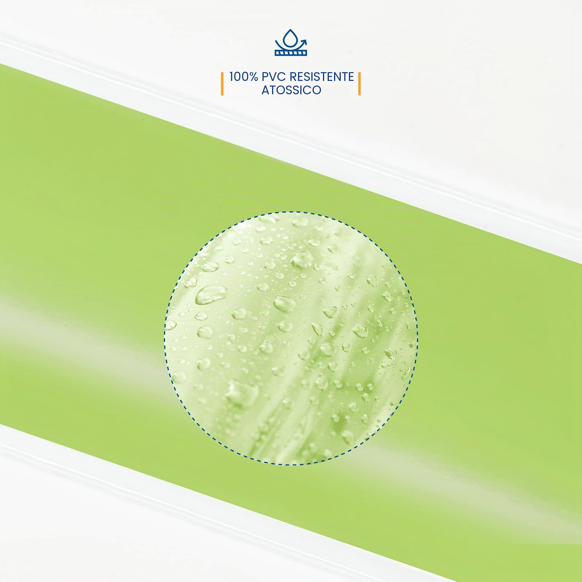 SUNMER Grande piscina gonfiabile per famiglie, per bambini e adulti, facile da gonfiare e sgonfiare, 262 cm x 175 cm x 50 cm, per feste in giardino, pozzo per palline da interni, capacità 459 l