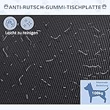 PawHut Hundepflegetisch Höhenverstellbar Tierpflegetisch Klappbar Hunde Pflegetisch Hundefriseur Tisch Schertisch Trimmtisch mit Unterkorb für Hunde Katzen bis zu 100 kg Schwarz