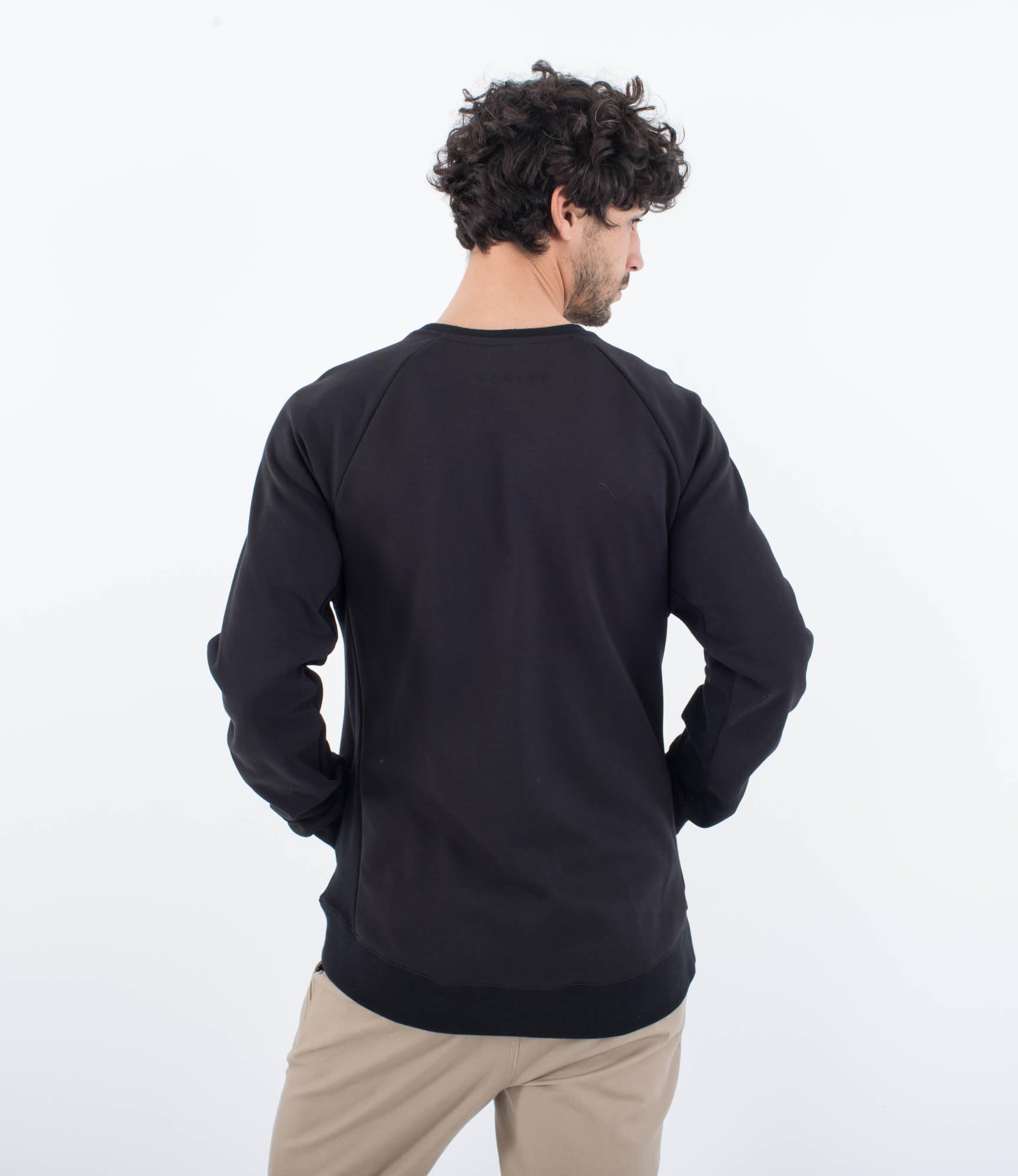 Hurley Bluza sportowa Mężczyźni M Low Tide Crew