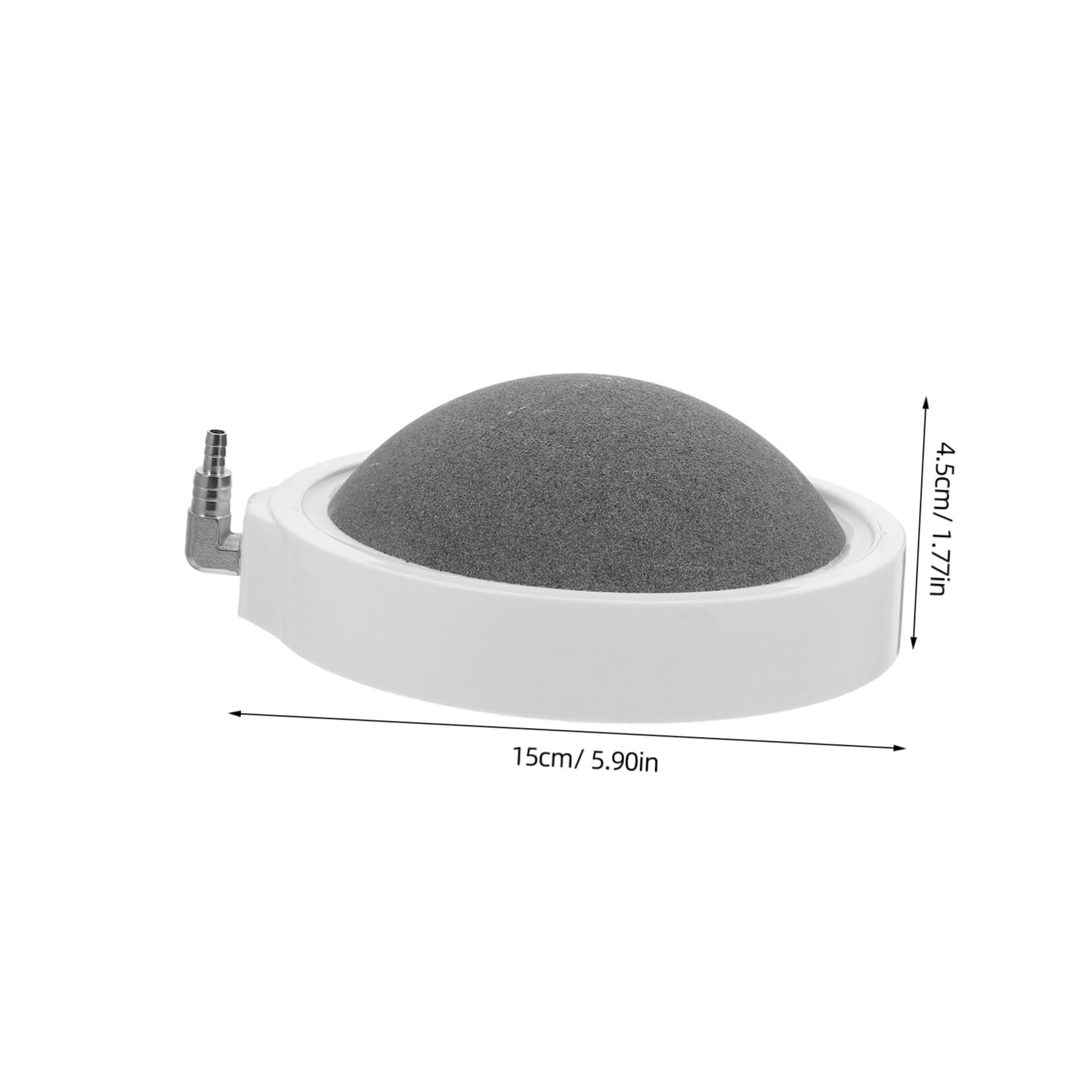 BESPORTBLE 2Pcs Akwaria Napowietrzająca Płyta Napowietrzająca Mała Bąbelk Kamień Aquarium Aquarium Air Bubbler Kamień Bąberzy Bąberek Akwarium Bubble Codziennie