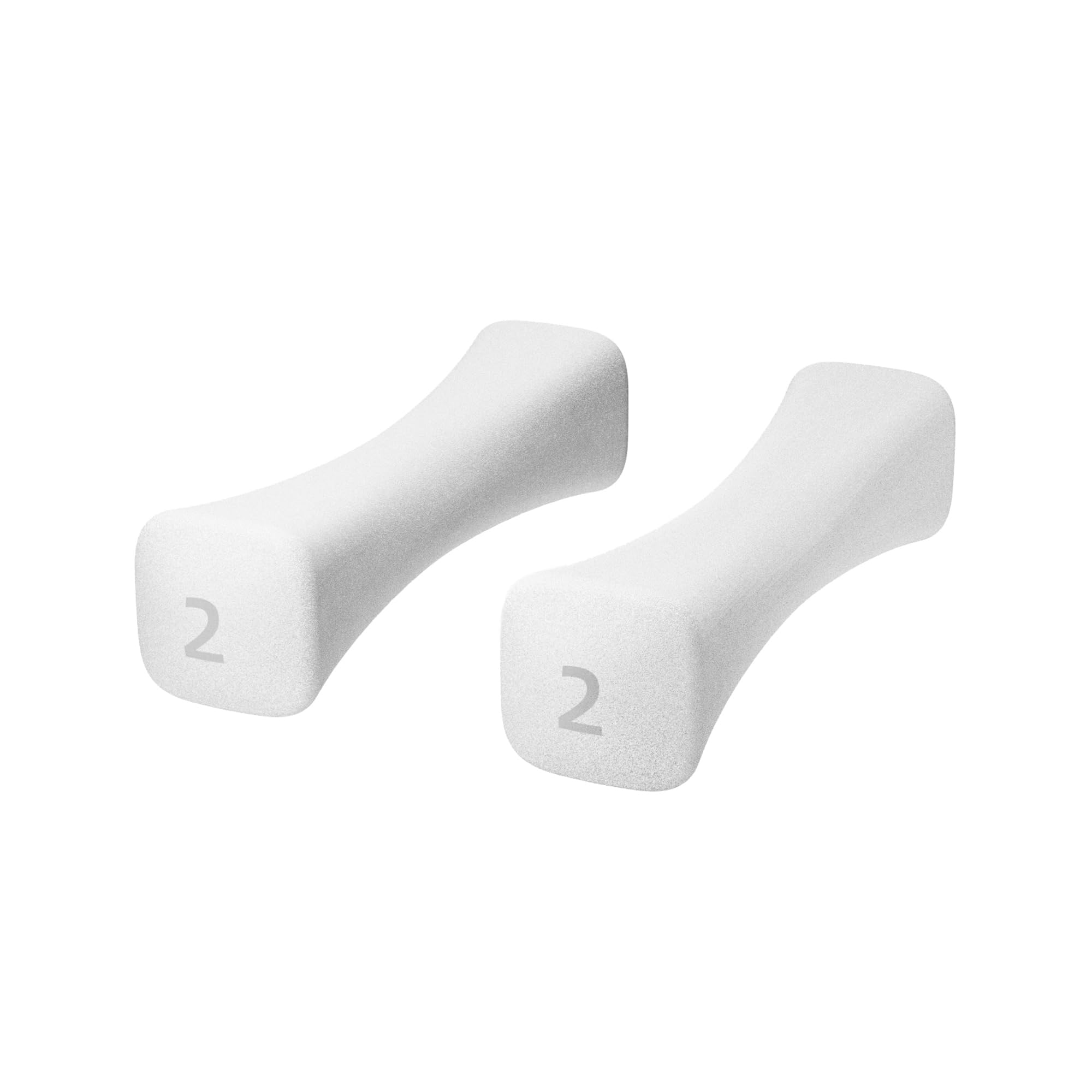 Silfrae Dumbbell Set of 2 Neoprene Dumbbell Anti-Slip Hand Weights