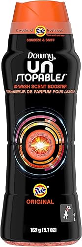 Miniatura 34 de Downy Unstopables - Perlas potenciadoras de aroma para lavar la ropa, frescas, 18.2 onzas