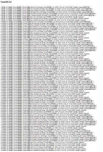 Image of Toyota Genuine Parts - Gasket, Air Surge Ta (17176-0P010)