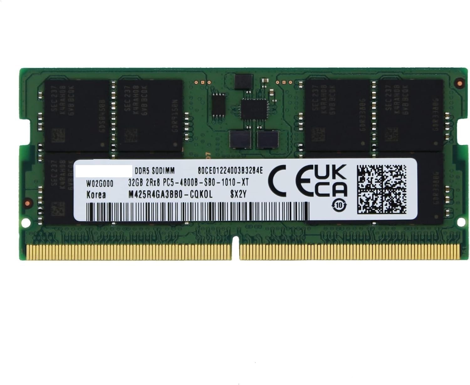 Amazon.in: Buy 32GB (1x32GB) DDR5 4800MHz PC5-38400 SODIMM 2Rx8