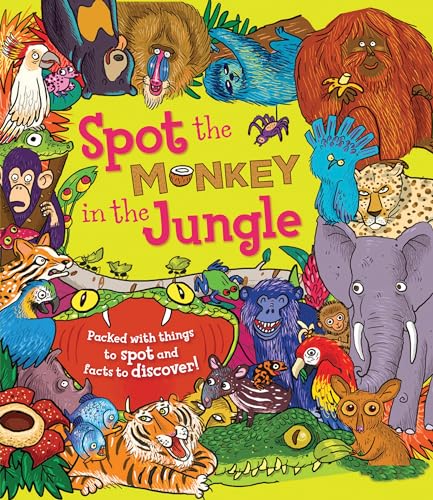 Spot the Monkey in the Jungle: Packed with things to