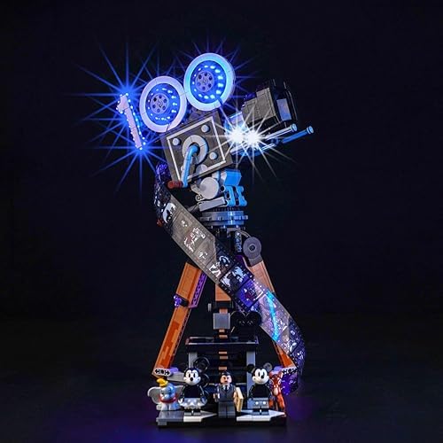 Miniatura 1 de Kit de luz LED mejorado compatible con Lego 43230 Tribute Camera Building Set, decoración de luces compatible con Lego 43230 (modelo no incluido)