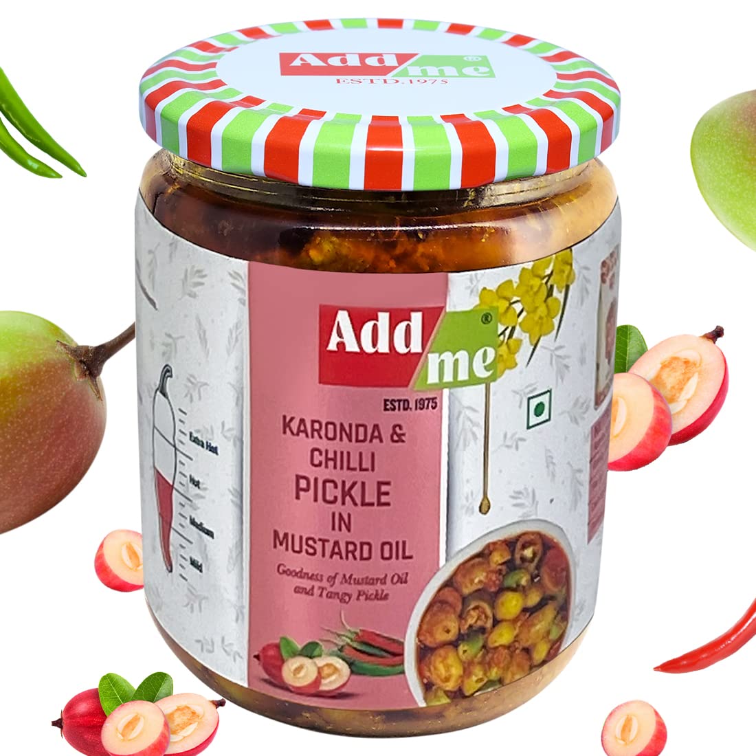 Add me Mix Pickle of Karonda & Chilli 500g Mirchi AUR karonde ka achar kalakai Mix Pickle Glass Pack (B09RV7TT4T) Amazon Price History, Amazon Price Tracker