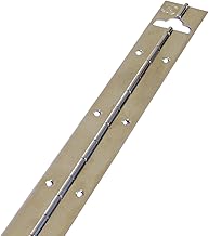Mobila R00314 Cerniera a metraggio, 1200 x 32 mm, nichelato, Grigio