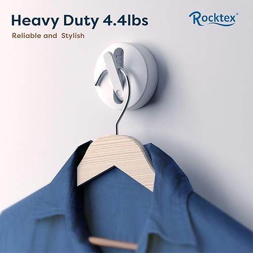 Miniatura 2 de 4 ganchos adhesivos plegables para pared, capacidad de 4.4 libras, instalación sin taladros, ganchos que ahorran espacio para abrigos, toallas,