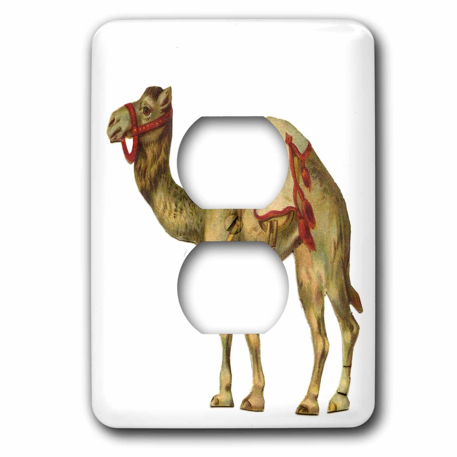 Circus Cache-sortie Camel plaque de finition murale 3dRose LSP_53200_6