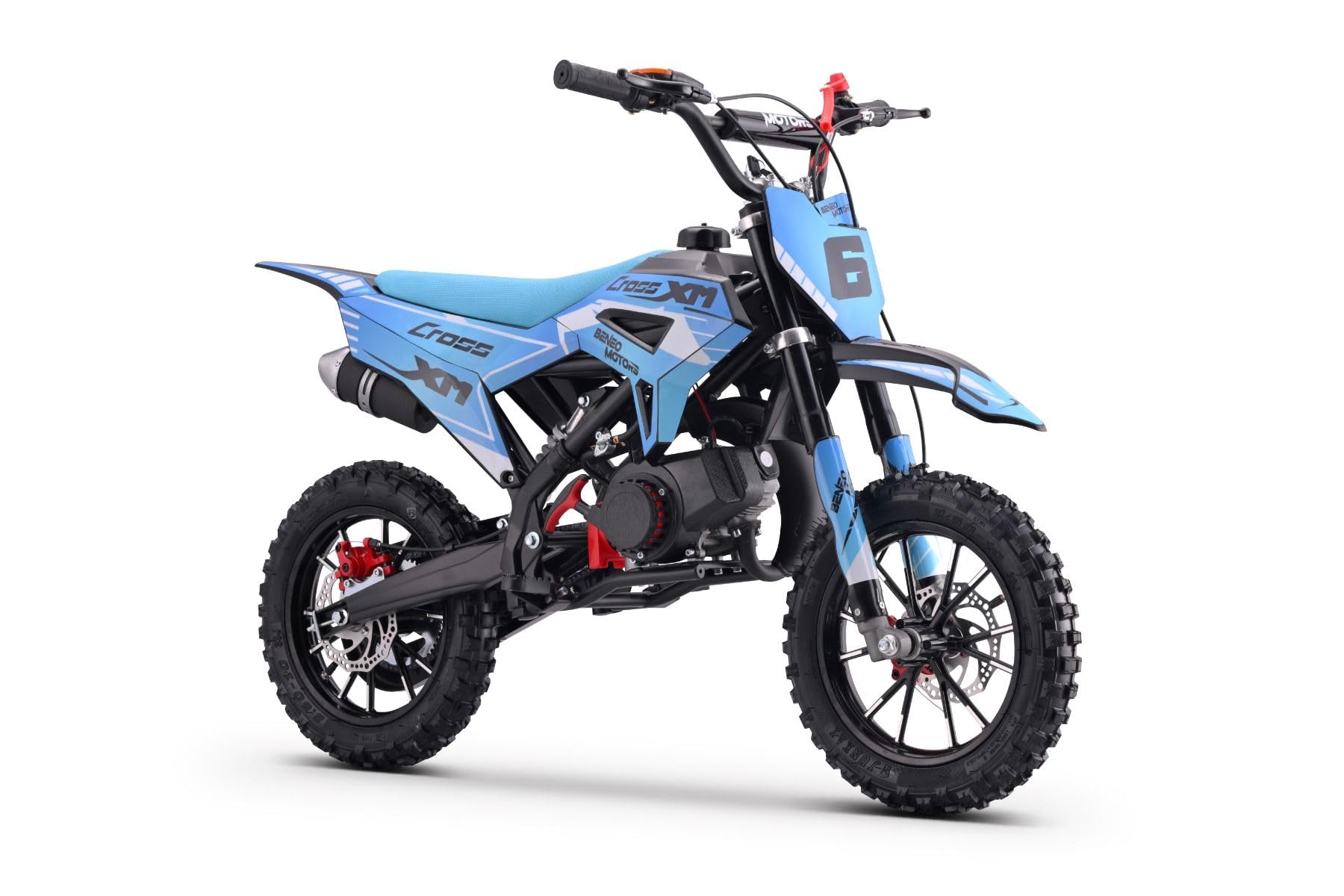Moto-cross pour enfants Beneo Motors CROSS XM Bleu - 50cc