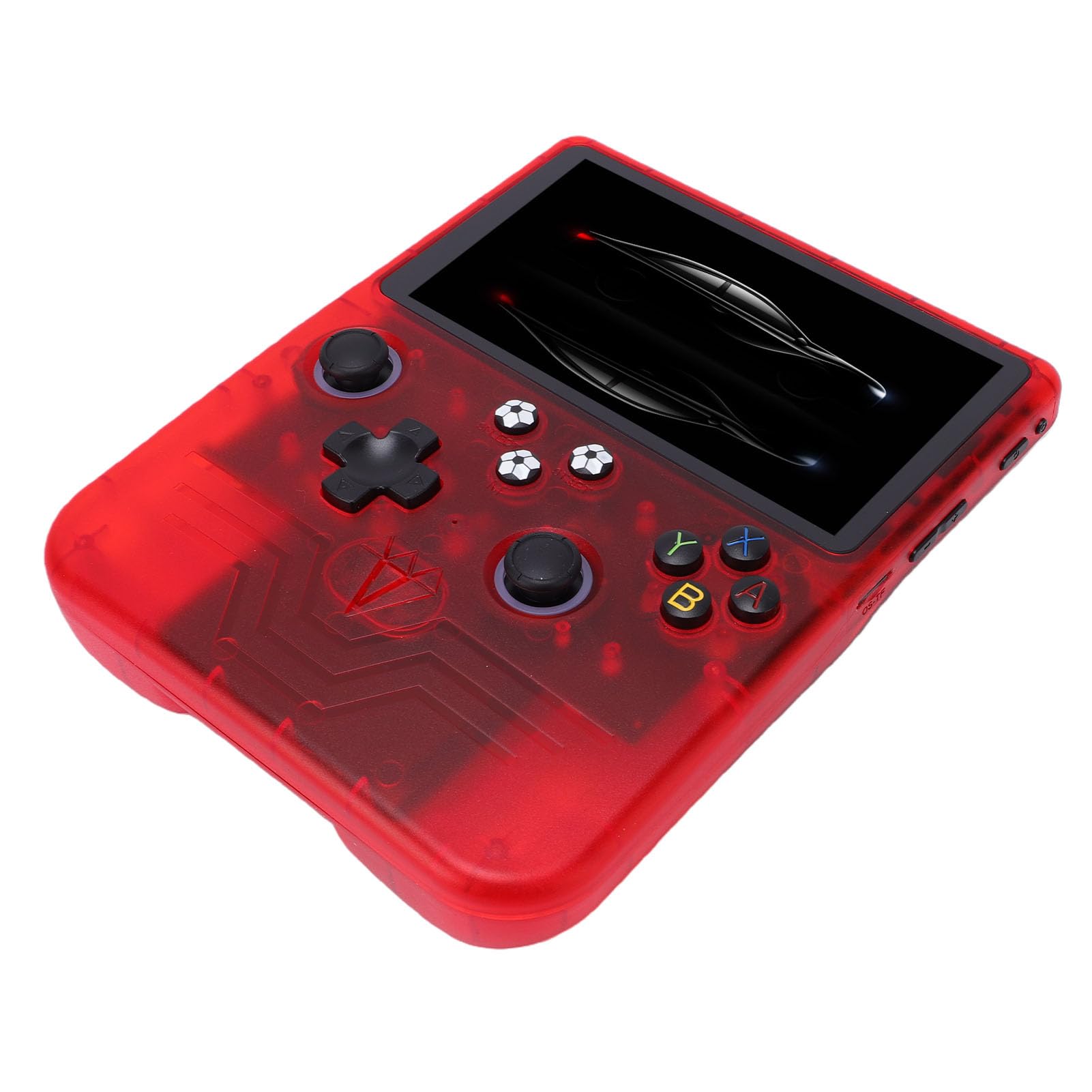 Wakects Console di Gioco Portatile, Console di Gioco retrò con Schermo HD da 6 Pollici, Doppi Joystick RGB, Memoria da 128 GB, Batteria da 6000 MAh, Dispositivo di Portatile per Viaggi e in Famiglia