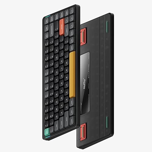Miniatura 2 de nuphy Air75 V2 - Teclado mecánico portátil al 75%, teclado inalámbrico, compatible con teclados Bluetooth Bluetooth2.4GUSB-C RGB, compatible con