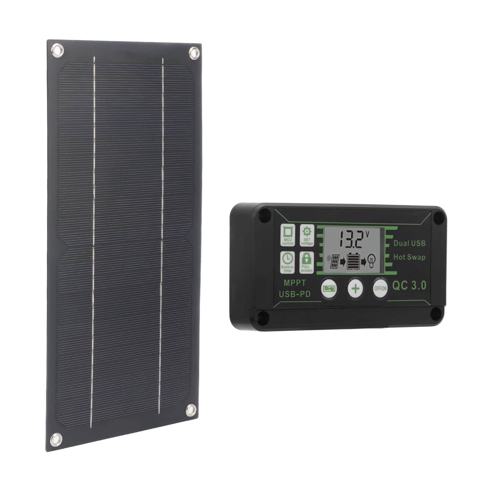 Monokristallines Silizium-Solarpanel, 600 W, hohe Effizienz, stabiler Betrieb für die Landwirtschaft im Freien, Wohnmobil, Auto