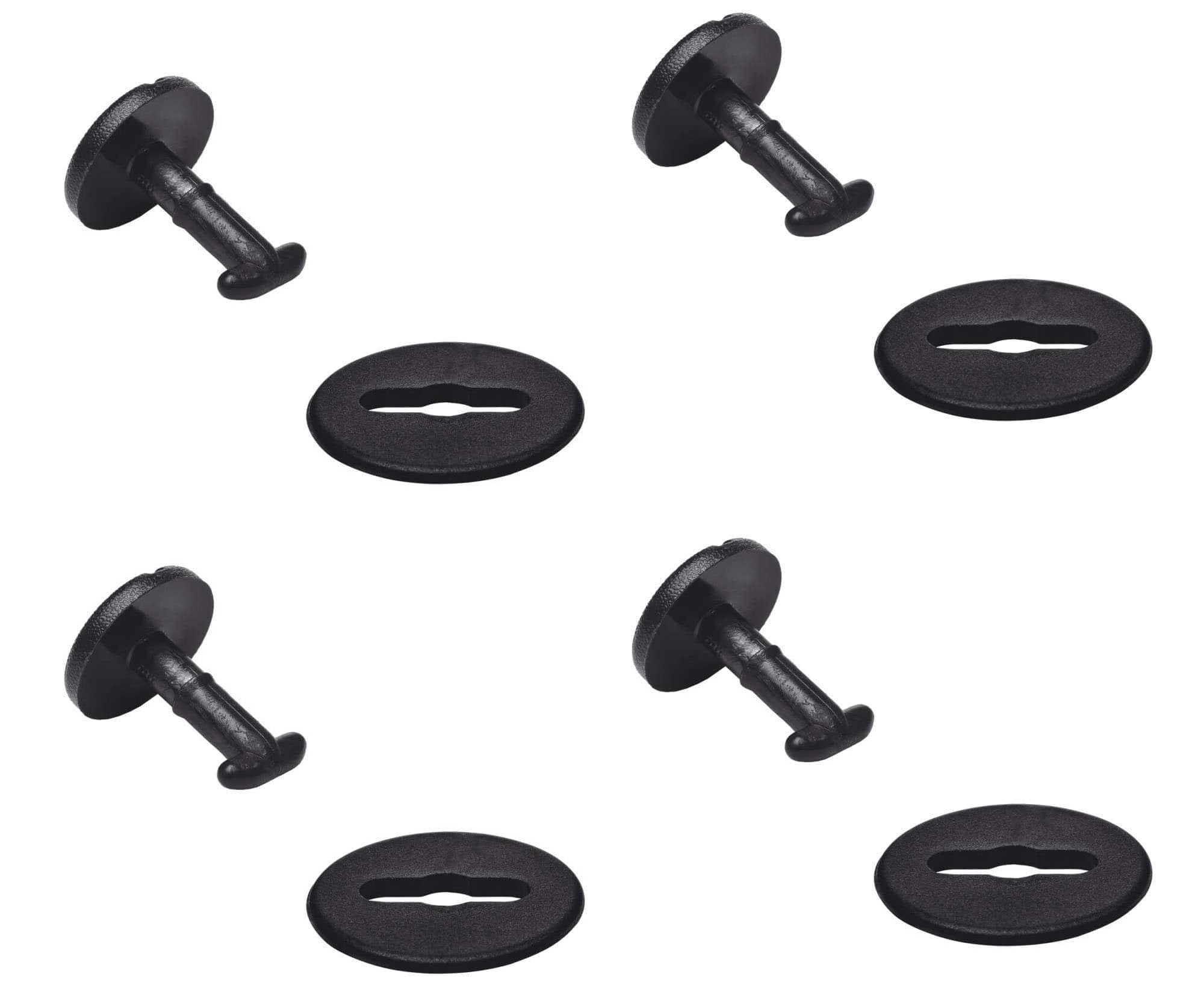 Wielganizator Gummimatten Für BMW 4 G23 Cabrio 2021-2022 - 2-teiliges Set Schwarz