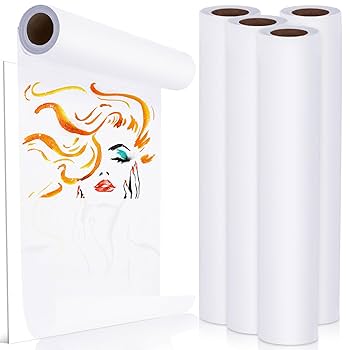 Tracing Paper Roll High Transparency White Pattern Paper For Sewing Dressmaking Sketch Drafting, Applicable For Builders And Designers (23m