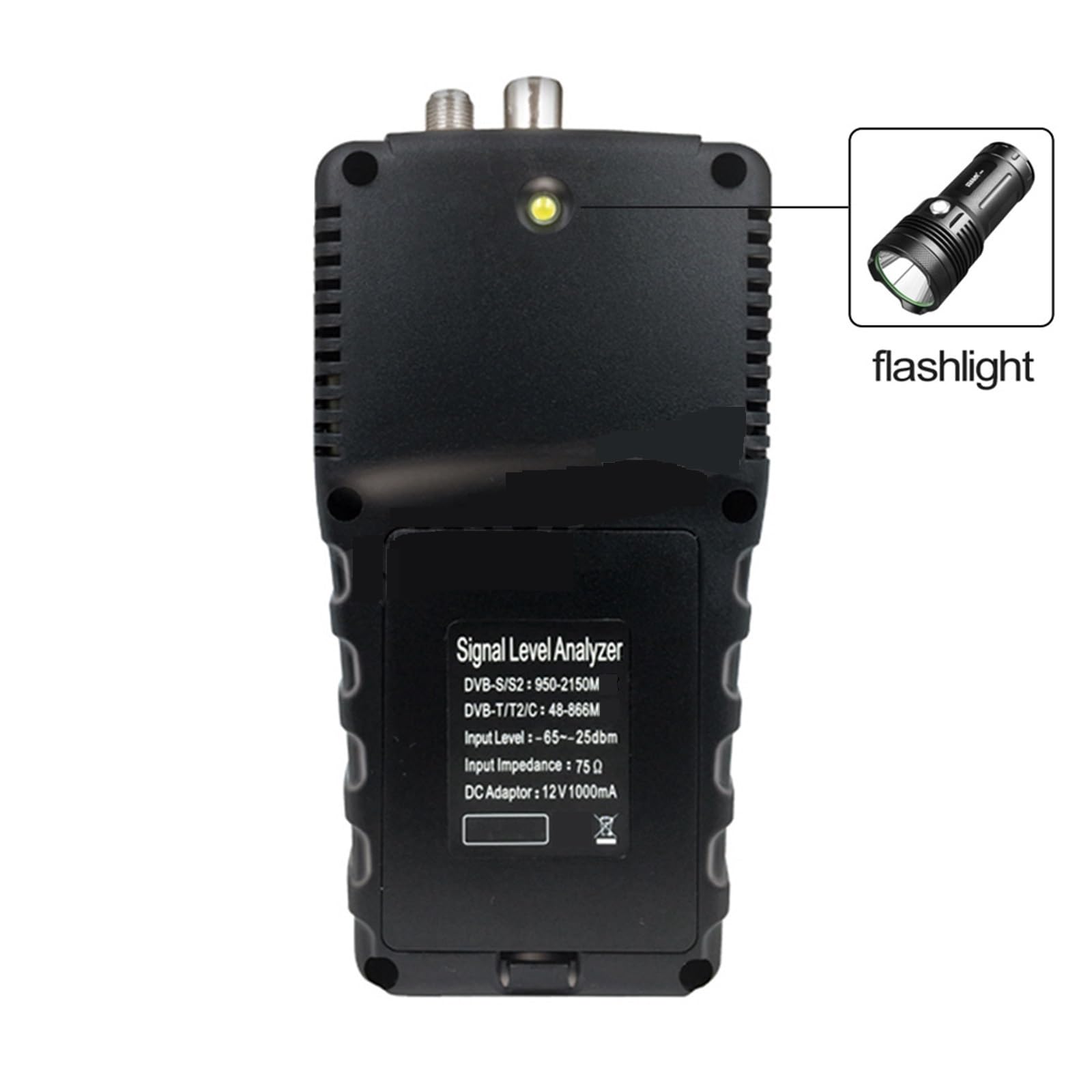 Buscador De Satélite DVB-T2 DVB-S2 DVB-C MPEG4 Digital Sat Finder Meter 2,4 Pulgadas LCD HD For Sintonizador TV DeteccióN Precisa