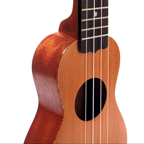 Miniatura 2 de ULTNICE Mini bolsillo ukelele superior palisandro diapasón cuerda instrumento 4 cuerdas