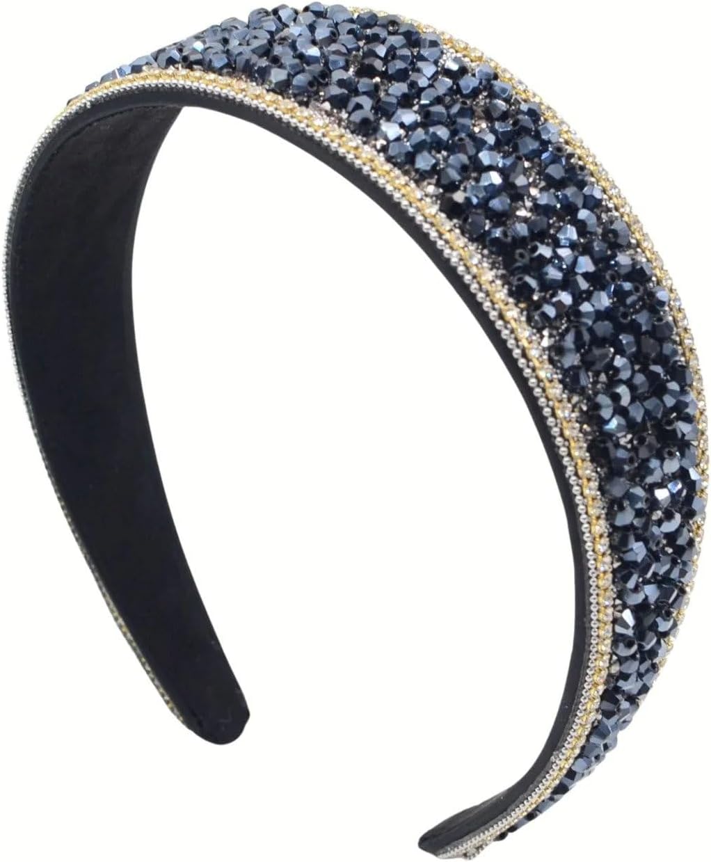 Natalie Mills Headband Glamband in Black