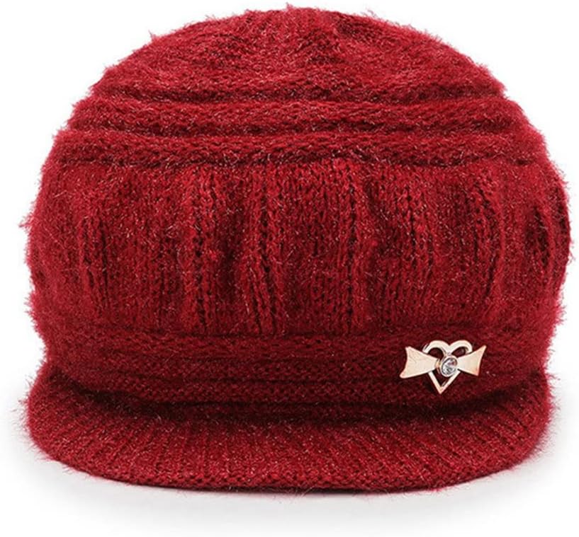 Winter Warm All-Match Women's Autumn and and Thick Knitted Hat