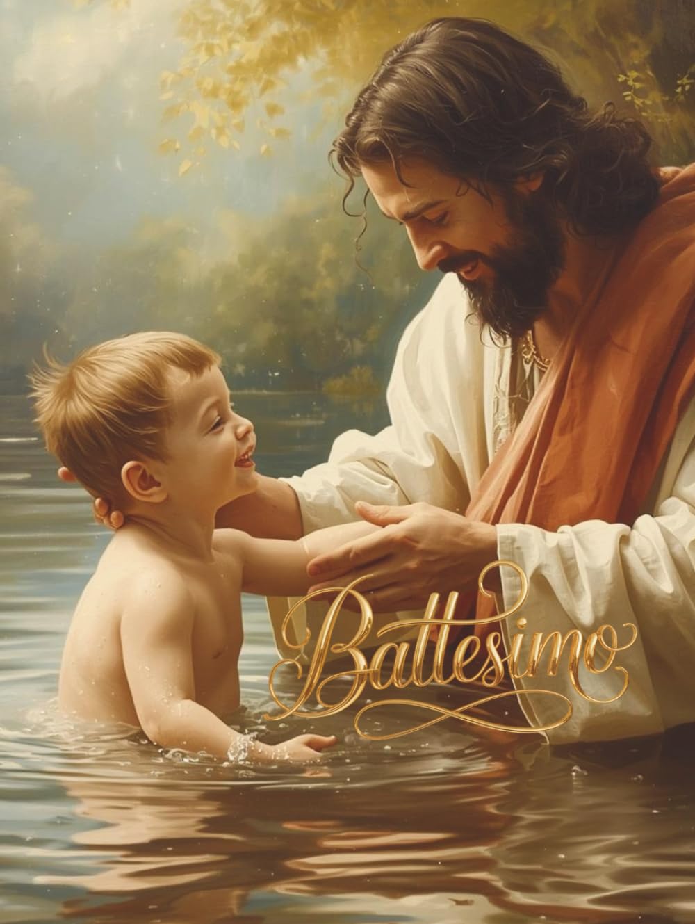 BATTESIMO Libro degli Ospiti per Bambino: Un ricordo speciale per il giorno del Battesimo Messaggi, auguri e dediche per un momento indimenticabile (Vintage religious ceremonies)