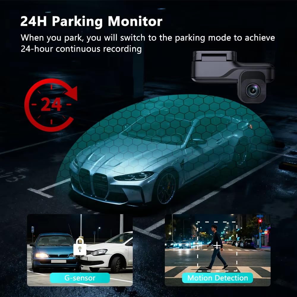 Recall Sentry 4G Dash Cam LTE telecamera di sicurezza veicolo | Live Remote View, GPS Tracking & Instant Alerts | Dual HD Front & Interior Recording | 24/7 Parcheggio Sorveglianza & Visione Notturna |